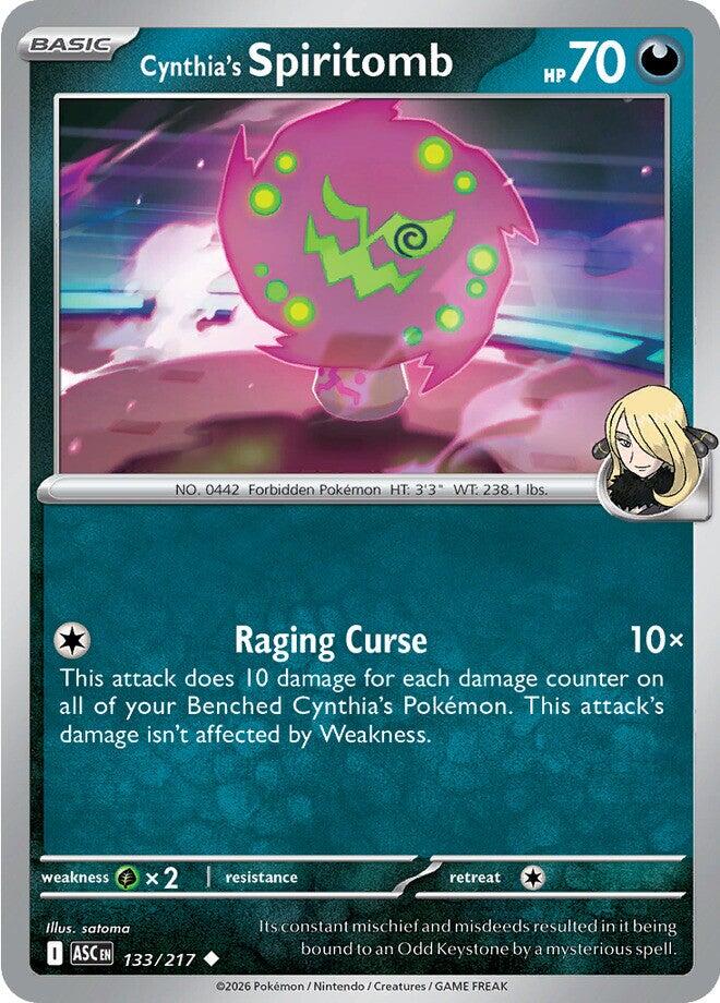 Cynthia's Spiritomb (133/217) [Mega Evolution: Ascended Heroes] | Exor Games Bridgewater