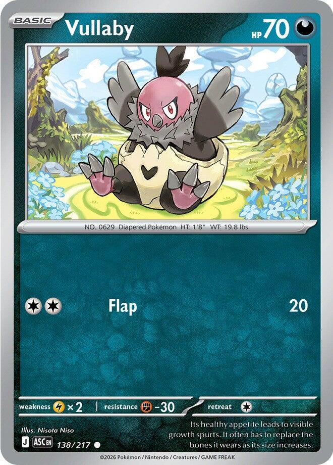 Vullaby (138/217) [Mega Evolution: Ascended Heroes] | Exor Games Bridgewater
