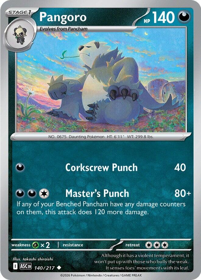 Pangoro (140/217) [Mega Evolution: Ascended Heroes] | Exor Games Bridgewater
