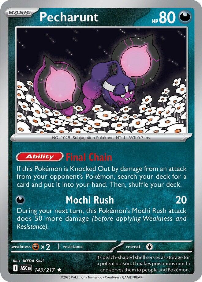 Pecharunt (143/217) [Mega Evolution: Ascended Heroes] | Exor Games Bridgewater