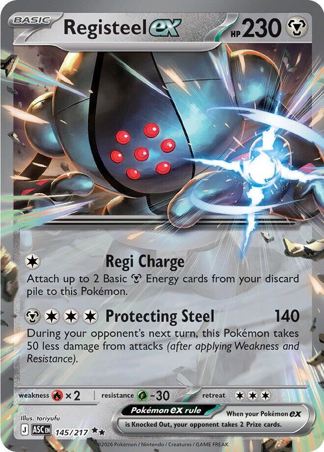 Registeel ex (145/217) [Mega Evolution: Ascended Heroes] | Exor Games Bridgewater