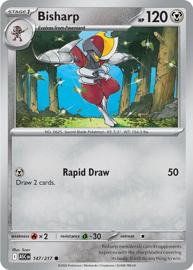 Bisharp (147/217) [Mega Evolution: Ascended Heroes] | Exor Games Bridgewater