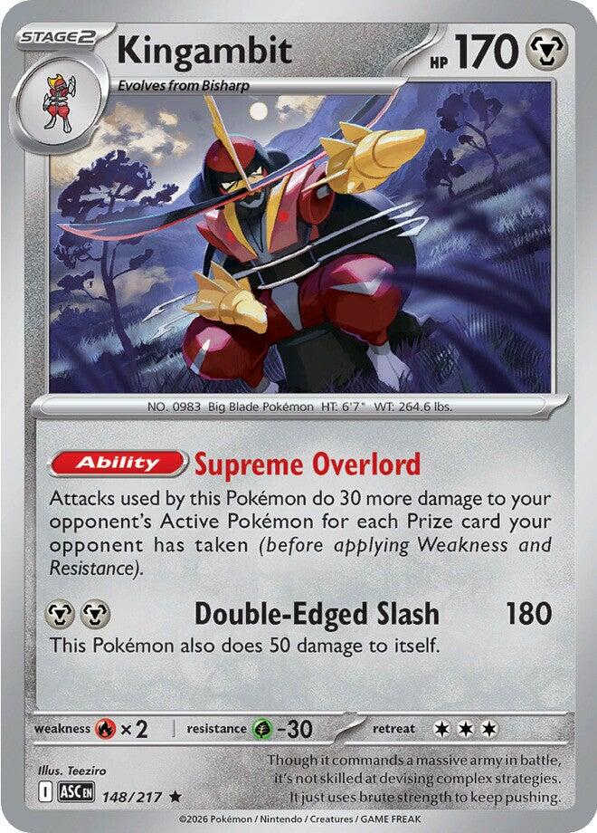 Kingambit (148/217) [Mega Evolution: Ascended Heroes] | Exor Games Bridgewater