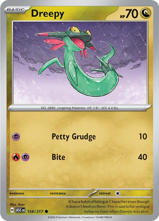Dreepy (158/217) [Mega Evolution: Ascended Heroes] | Exor Games Bridgewater