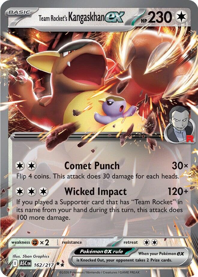 Team Rocket's Kangaskhan ex (162/217) [Mega Evolution: Ascended Heroes] | Exor Games Bridgewater
