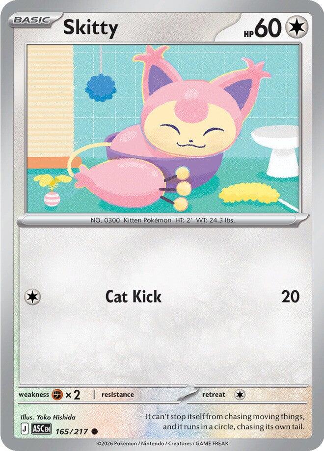 Skitty (165/217) [Mega Evolution: Ascended Heroes] | Exor Games Bridgewater