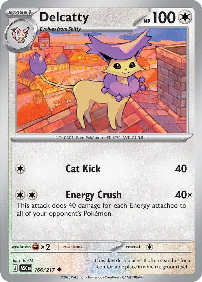 Delcatty (166/217) [Mega Evolution: Ascended Heroes] | Exor Games Bridgewater