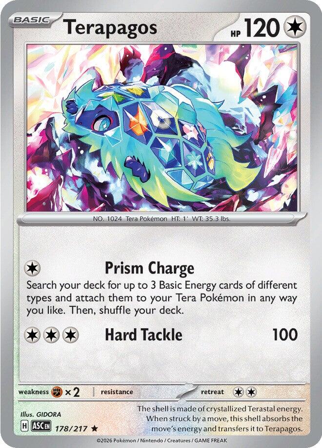 Terapagos (178/217) [Mega Evolution: Ascended Heroes] | Exor Games Bridgewater