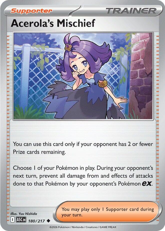 Acerola's Mischief (180/217) [Mega Evolution: Ascended Heroes] | Exor Games Bridgewater