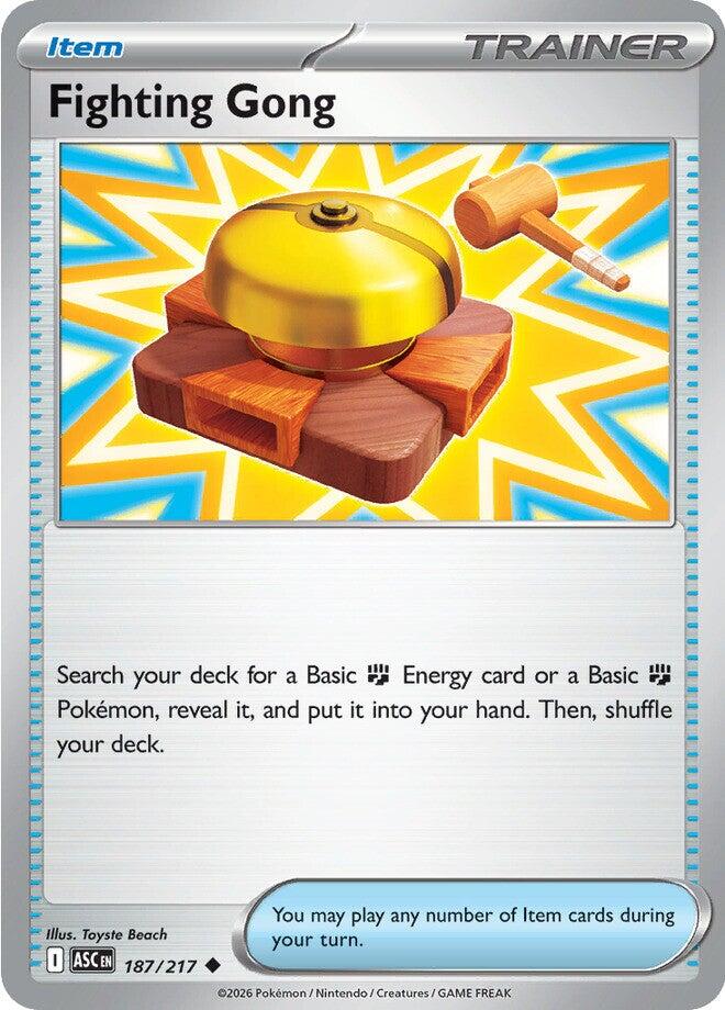 Fighting Gong (187/217) [Mega Evolution: Ascended Heroes] | Exor Games Bridgewater