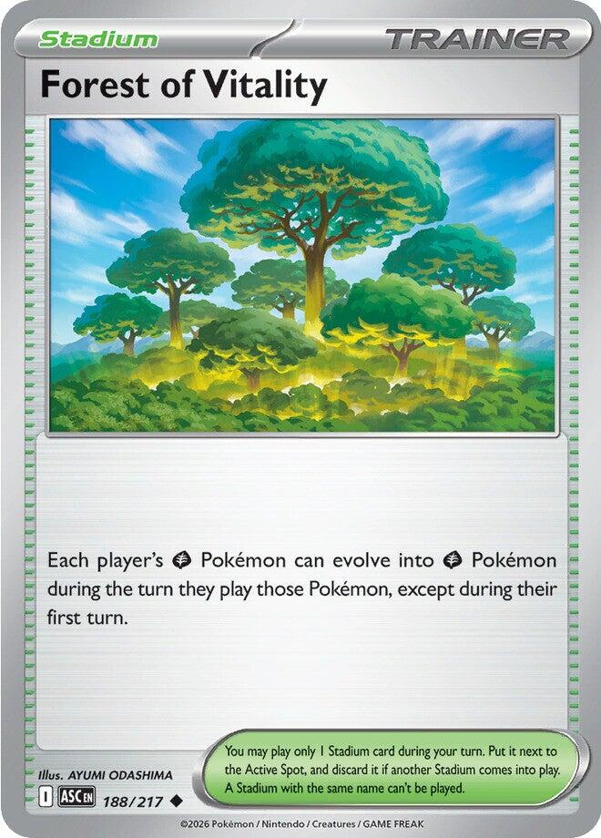 Forest of Vitality (188/217) [Mega Evolution: Ascended Heroes] | Exor Games Bridgewater