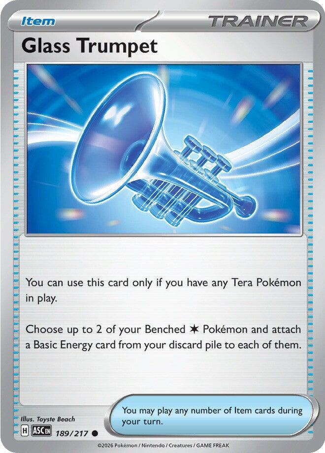 Glass Trumpet (189/217) [Mega Evolution: Ascended Heroes] | Exor Games Bridgewater