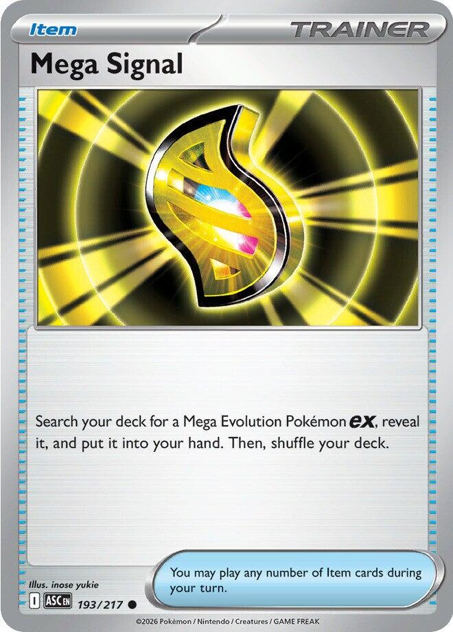Mega Signal (193/217) [Mega Evolution: Ascended Heroes] | Exor Games Bridgewater