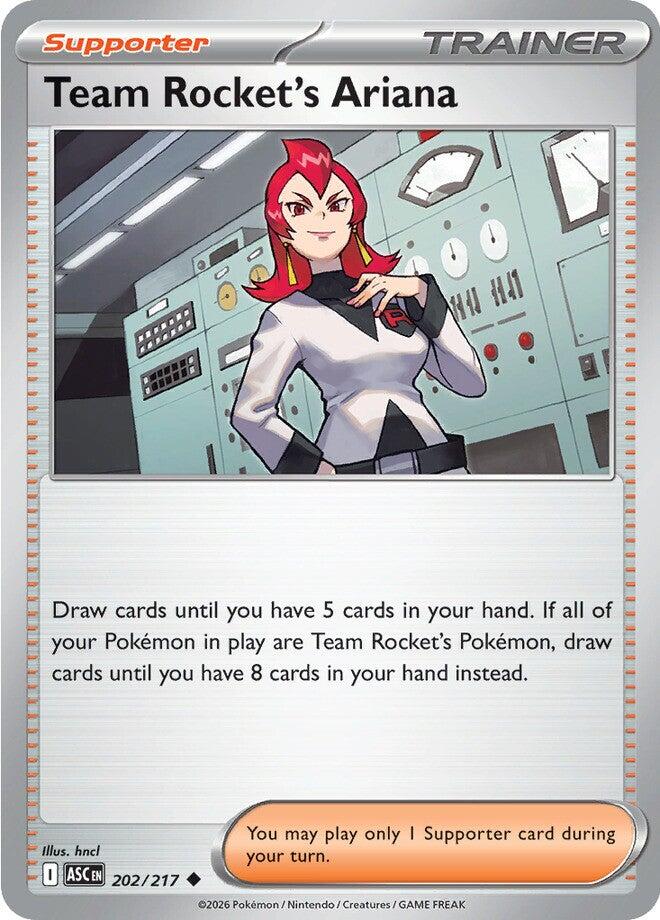 Team Rocket's Ariana (202/217) [Mega Evolution: Ascended Heroes] | Exor Games Bridgewater
