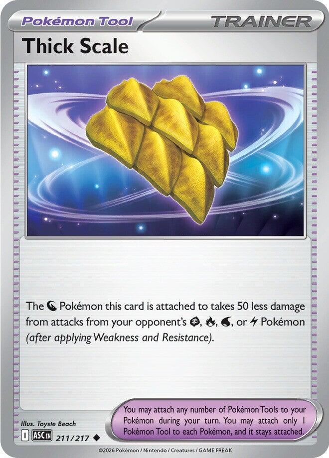 Thick Scale (211/217) [Mega Evolution: Ascended Heroes] | Exor Games Bridgewater