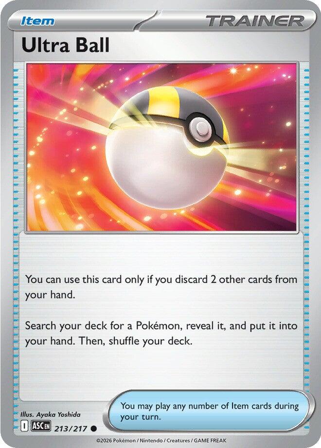 Ultra Ball (213/217) [Mega Evolution: Ascended Heroes] | Exor Games Bridgewater