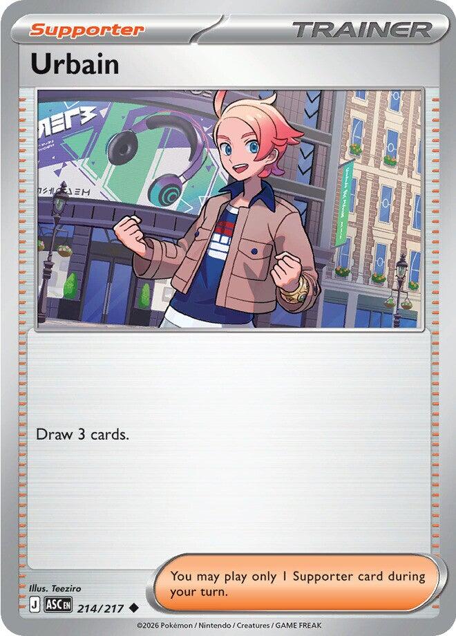 Urbain (214/217) [Mega Evolution: Ascended Heroes] | Exor Games Bridgewater