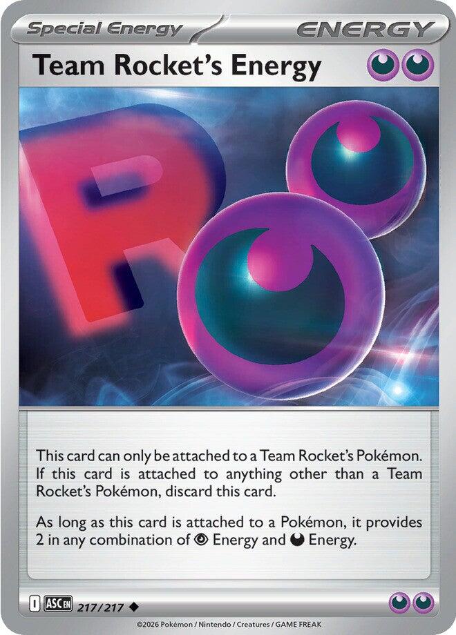 Team Rocket's Energy (217/217) [Mega Evolution: Ascended Heroes] | Exor Games Bridgewater