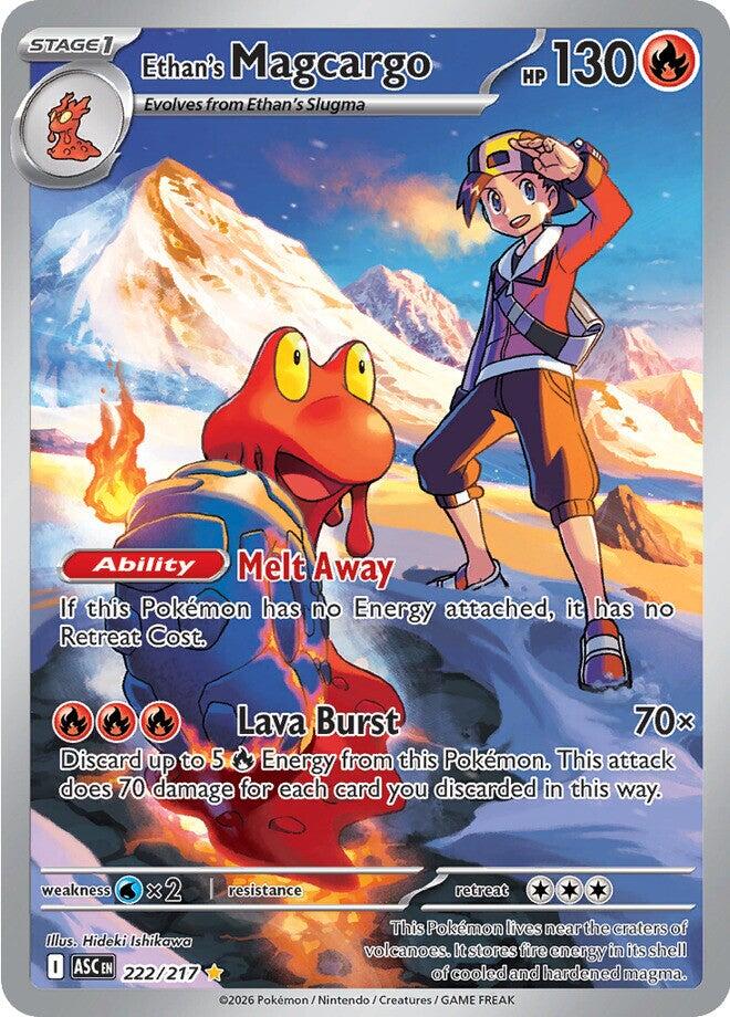 Ethan's Magcargo (222/217) [Mega Evolution: Ascended Heroes] | Exor Games Bridgewater