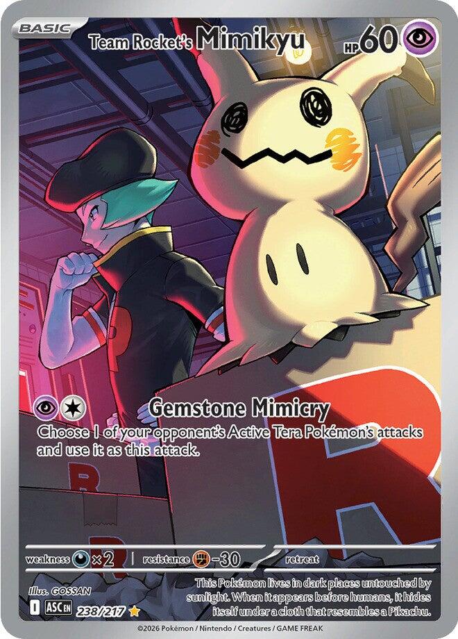 Team Rocket's Mimikyu (238/217) [Mega Evolution: Ascended Heroes] | Exor Games Bridgewater