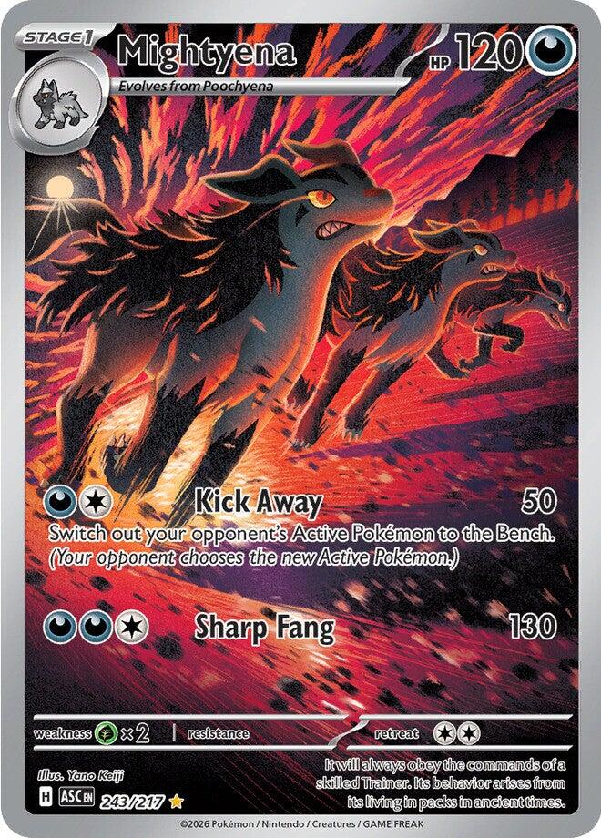 Mightyena (243/217) [Mega Evolution: Ascended Heroes] | Exor Games Bridgewater