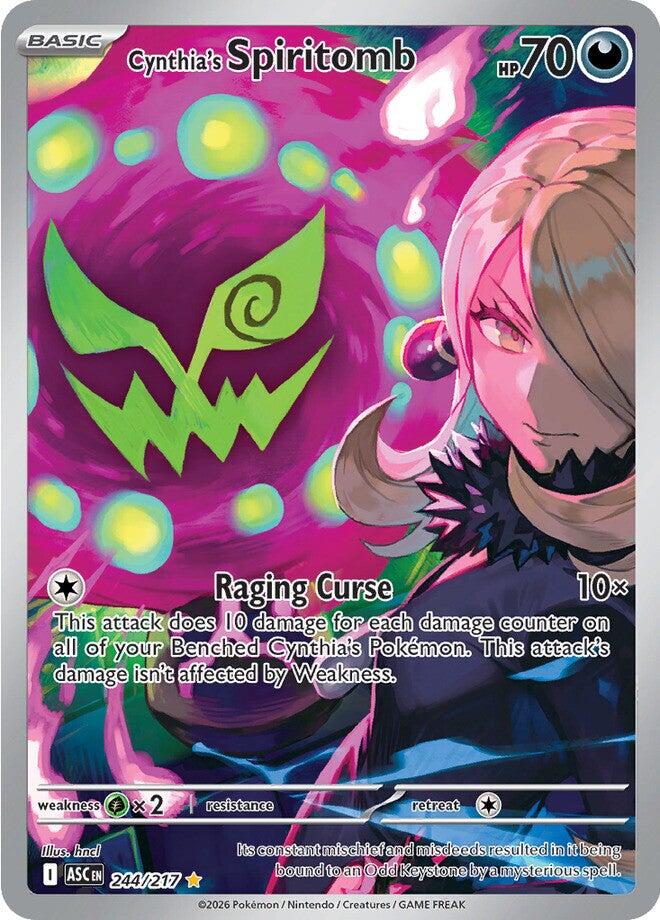 Cynthia's Spiritomb (244/217) [Mega Evolution: Ascended Heroes] | Exor Games Bridgewater
