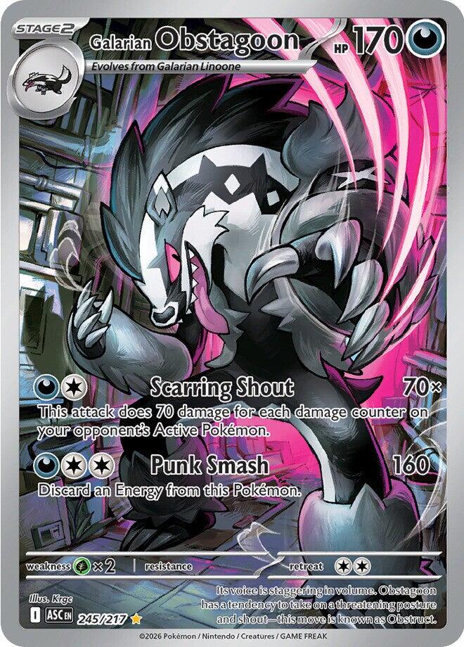 Galarian Obstagoon (245/217) [Mega Evolution: Ascended Heroes] | Exor Games Bridgewater