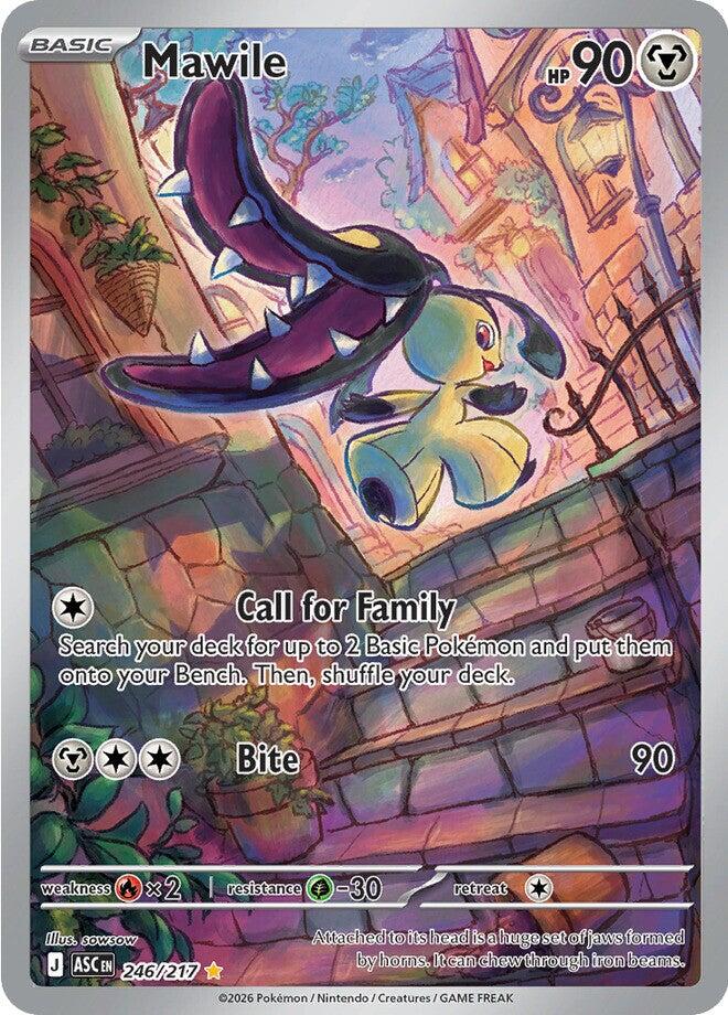 Mawile (246/217) [Mega Evolution: Ascended Heroes] | Exor Games Bridgewater