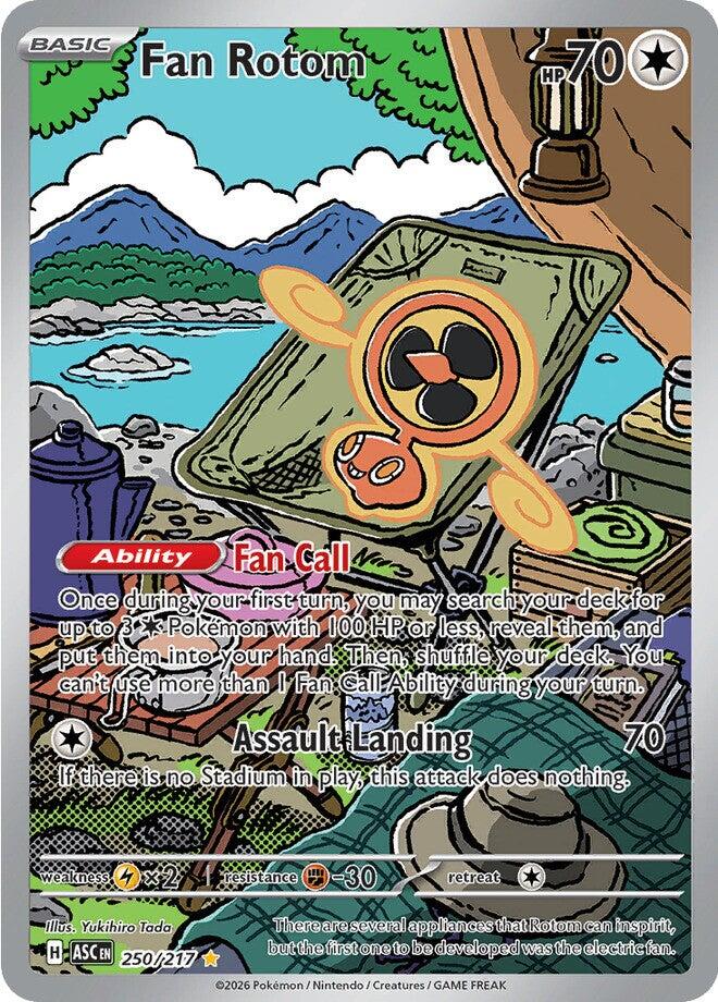 Fan Rotom (250/217) [Mega Evolution: Ascended Heroes] | Exor Games Bridgewater