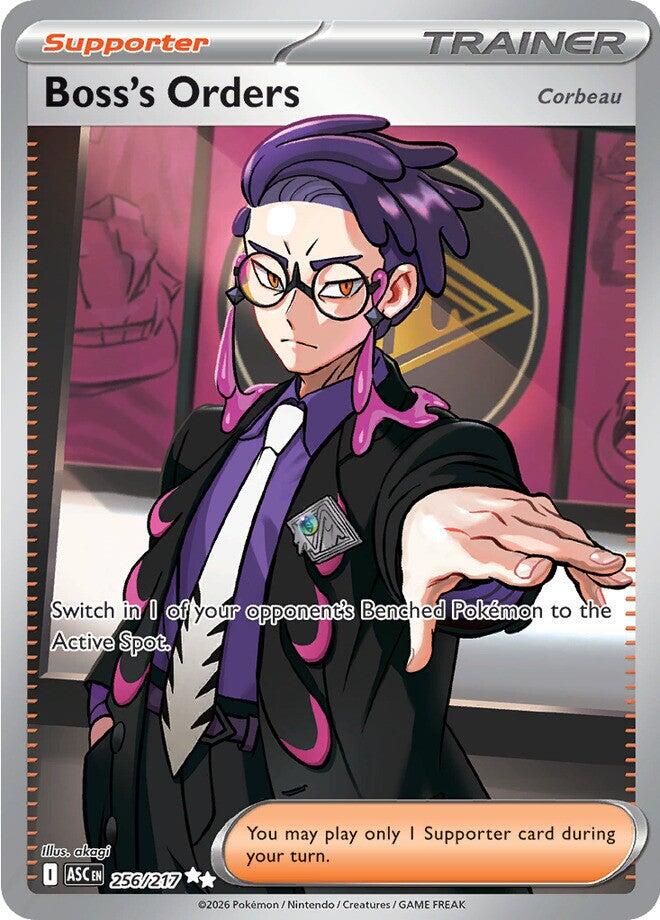 Boss's Orders [Corbeau] - 256/217 [Mega Evolution: Ascended Heroes] | Exor Games Bridgewater