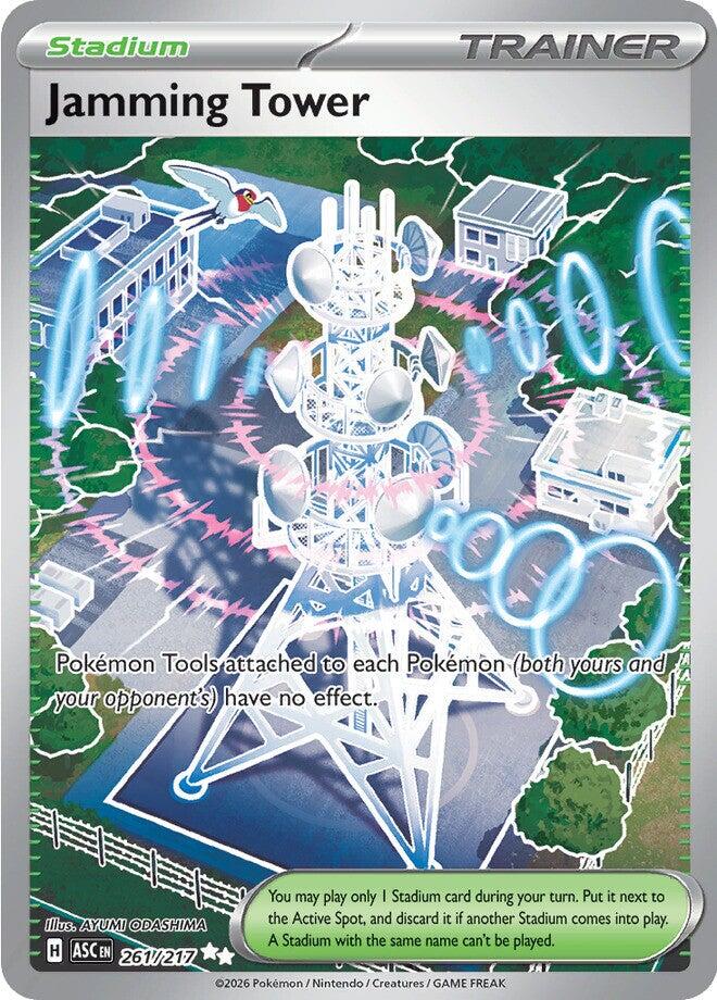 Jamming Tower (261/217) [Mega Evolution: Ascended Heroes] | Exor Games Bridgewater