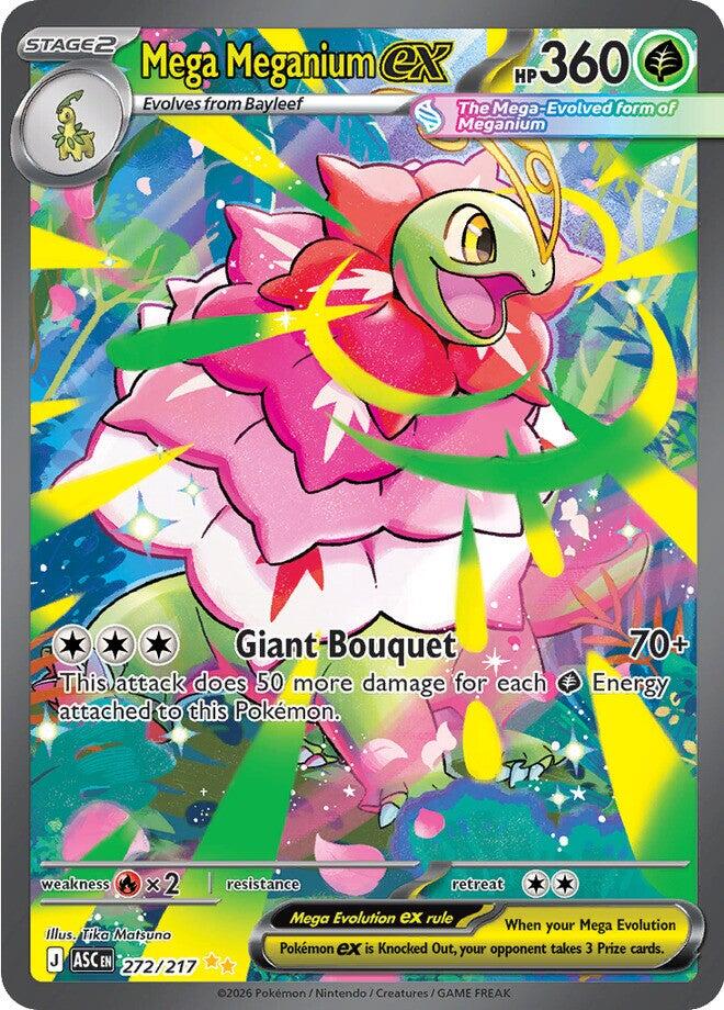 Mega Meganium ex (272/217) [Mega Evolution: Ascended Heroes] | Exor Games Bridgewater
