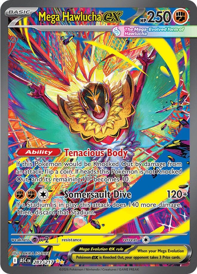 Mega Hawlucha ex (283/217) [Mega Evolution: Ascended Heroes] | Exor Games Bridgewater