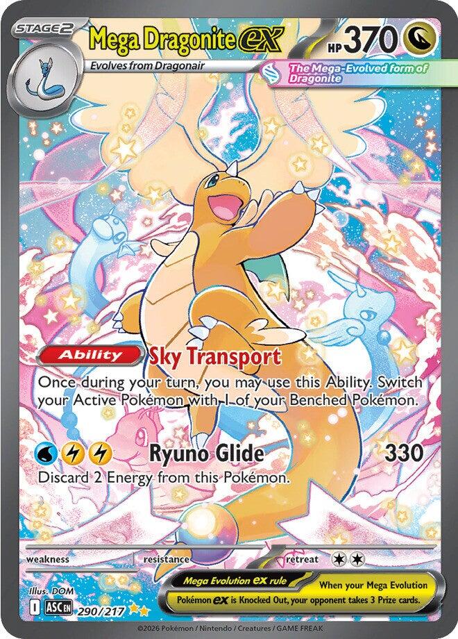 Mega Dragonite ex (290/217) [Mega Evolution: Ascended Heroes] | Exor Games Bridgewater