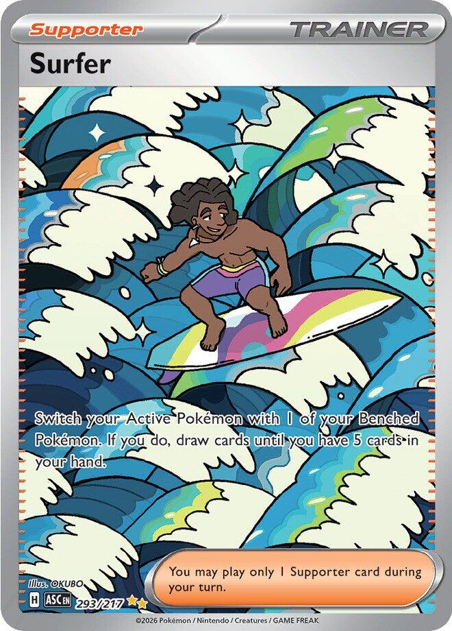 Surfer (293/217) [Mega Evolution: Ascended Heroes] | Exor Games Bridgewater