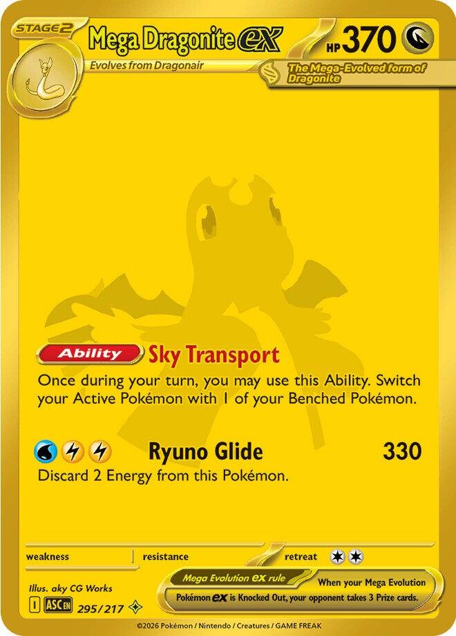 Mega Dragonite ex (295/217) [Mega Evolution: Ascended Heroes] | Exor Games Bridgewater