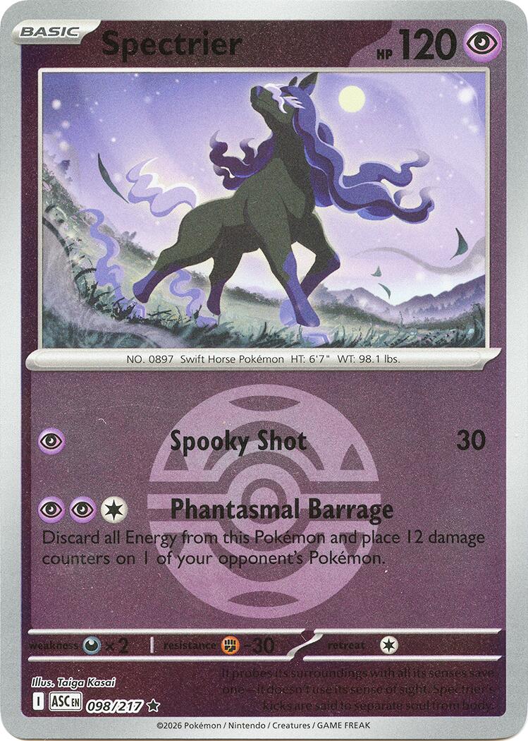 Spectrier (098/217) (Dusk Ball) [Mega Evolution: Ascended Heroes] | Exor Games Bridgewater