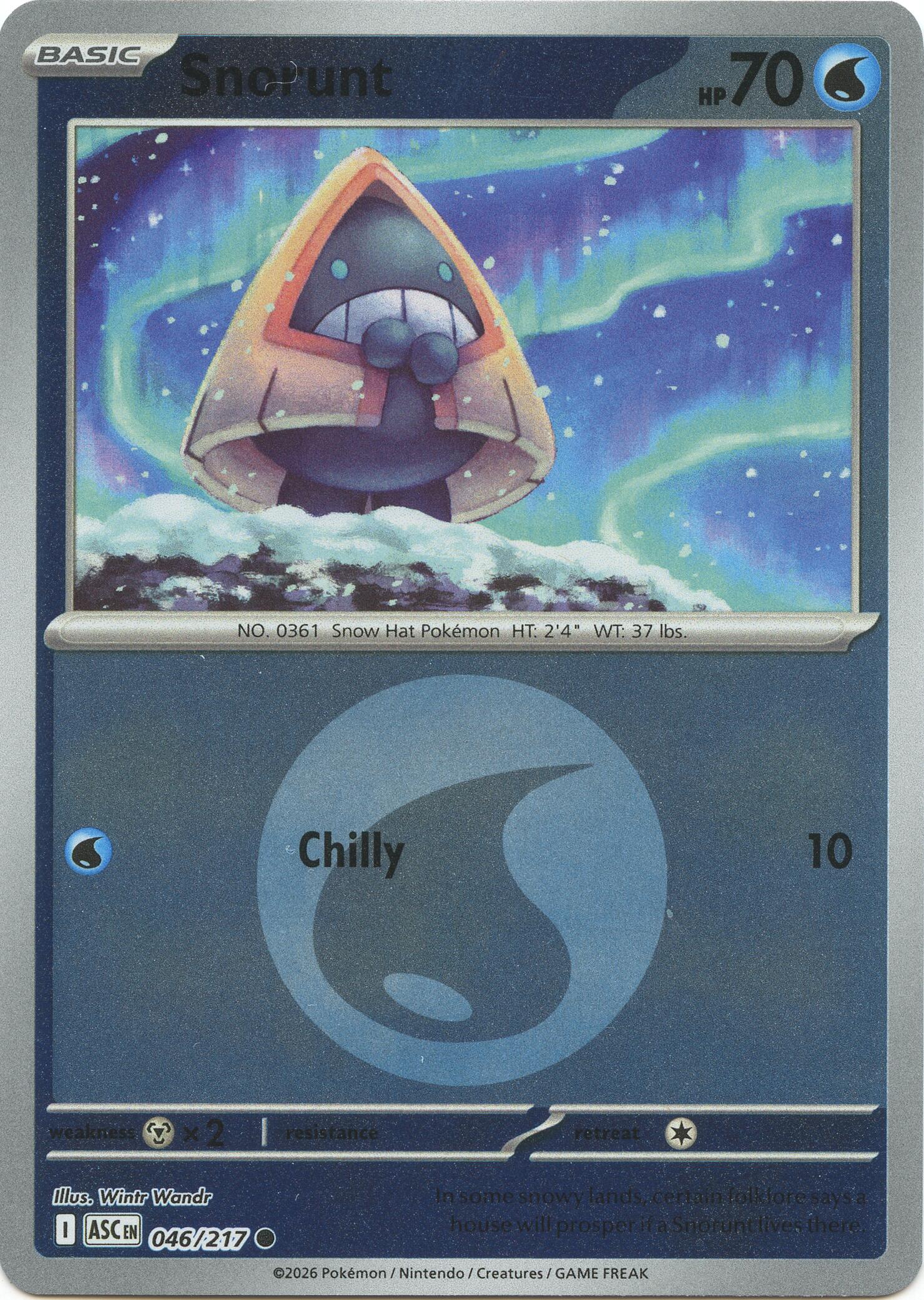 Snorunt (046/217) (Energy Symbol Pattern) [Mega Evolution: Ascended Heroes] | Exor Games Bridgewater