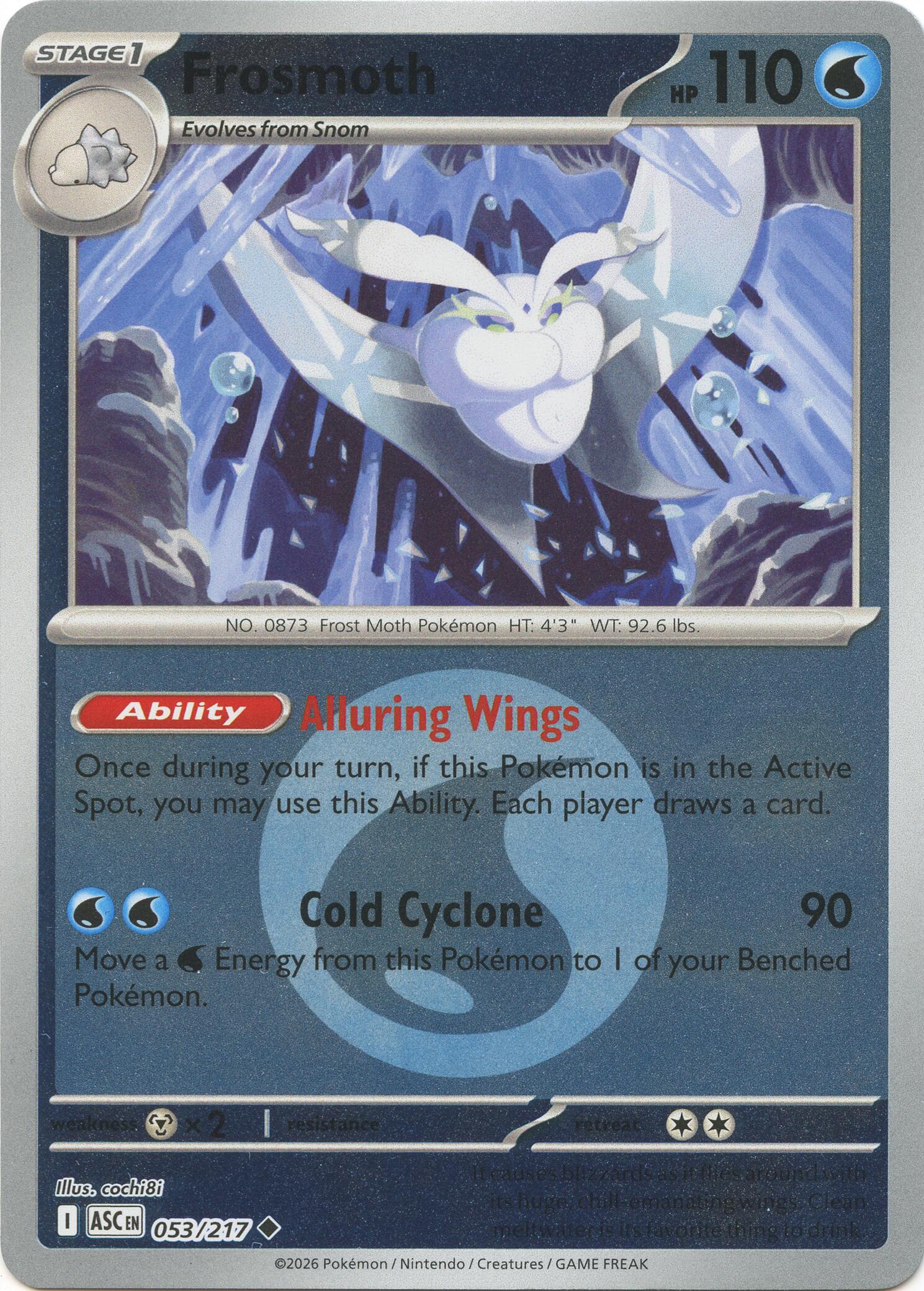 Frosmoth (053/217) (Energy Symbol Pattern) [Mega Evolution: Ascended Heroes] | Exor Games Bridgewater