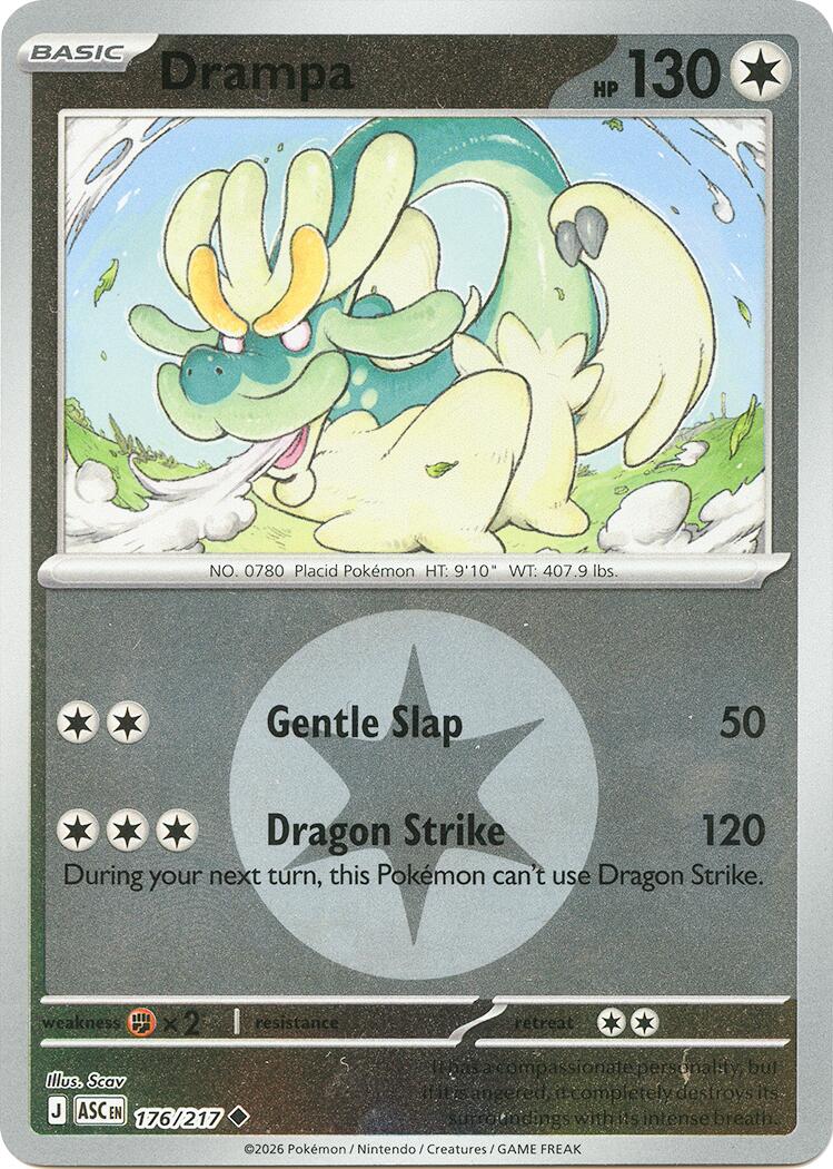Drampa (176/217) (Energy Symbol Pattern) [Mega Evolution: Ascended Heroes] | Exor Games Bridgewater