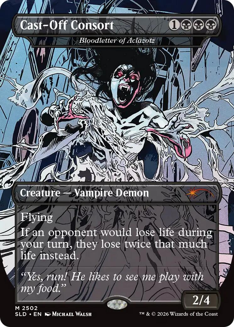 Cast-Off Consort - Bloodletter of Aclazotz [Secret Lair Drop Series] | Exor Games Bridgewater