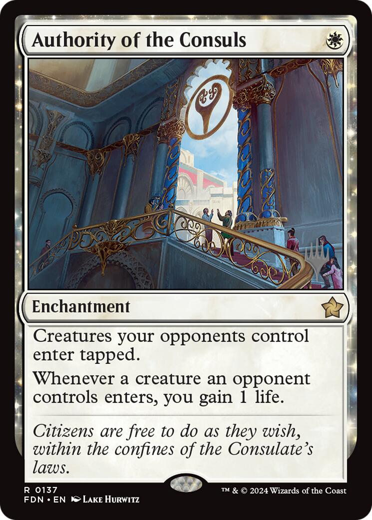 Authority of the Consuls [Lorwyn Eclipsed Promos] | Exor Games Bridgewater