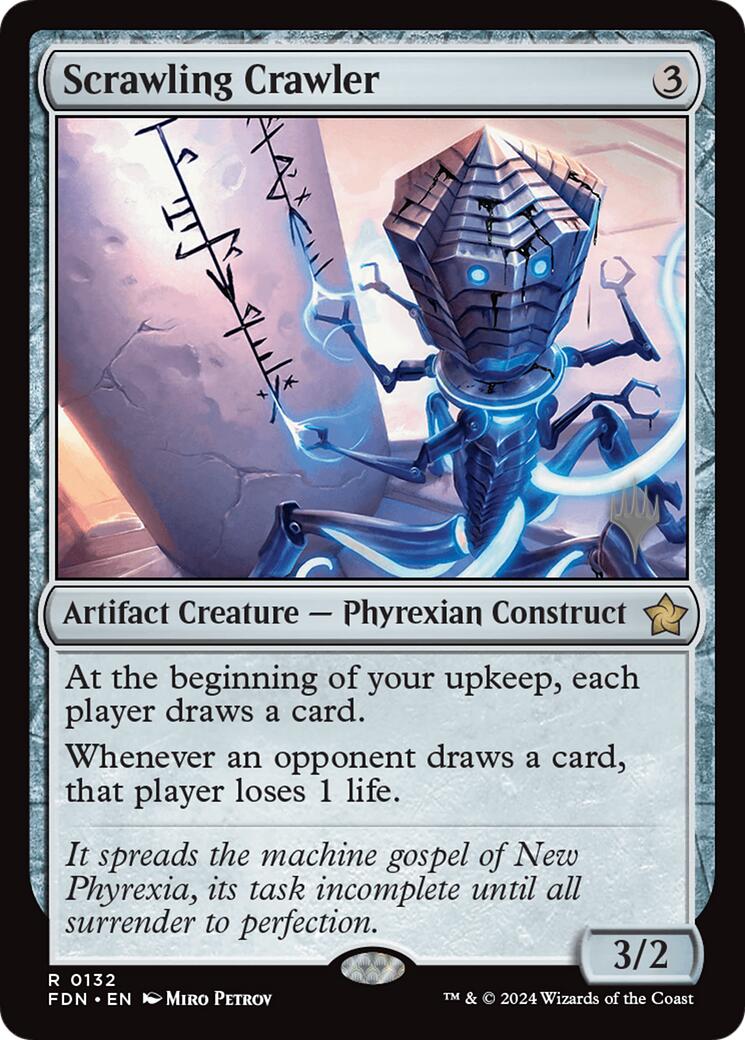 Scrawling Crawler [Lorwyn Eclipsed Promos] | Exor Games Bridgewater
