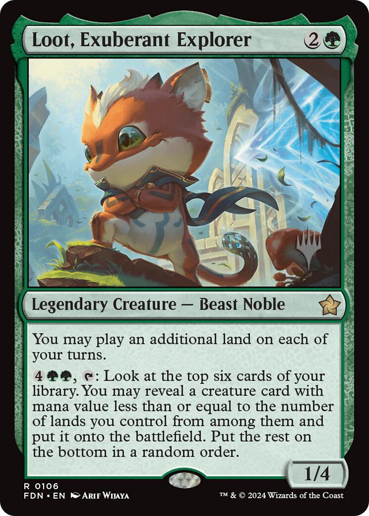 Loot, Exuberant Explorer [Lorwyn Eclipsed Promos] | Exor Games Bridgewater