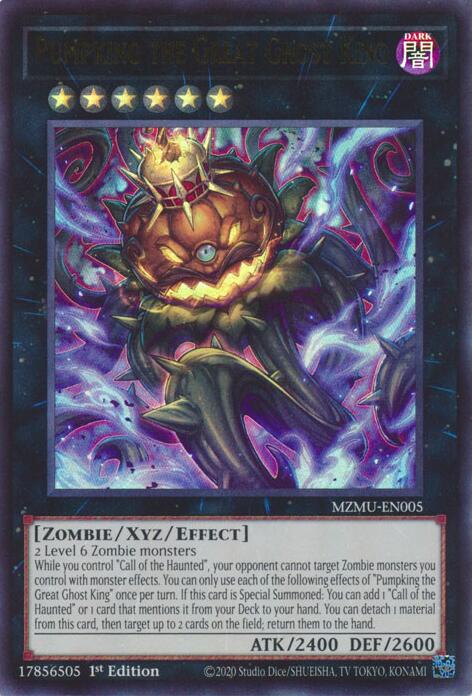 Pumpking the Great Ghost King [MZMU-EN005] Ultra Rare | Exor Games Bridgewater