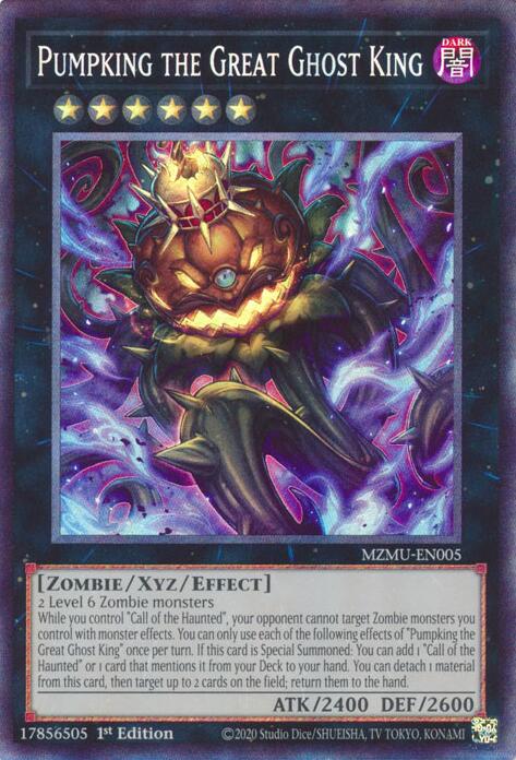 Pumpking the Great Ghost King (Collector's Rare) [MZMU-EN005] Collector's Rare | Exor Games Bridgewater