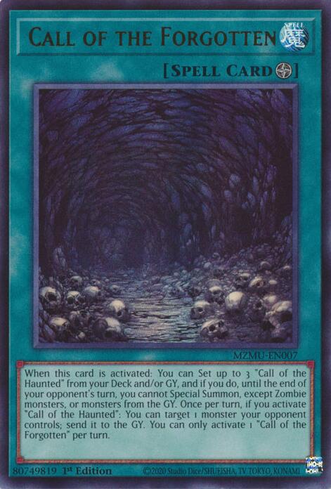 Call of the Forgotten [MZMU-EN007] Ultra Rare | Exor Games Bridgewater