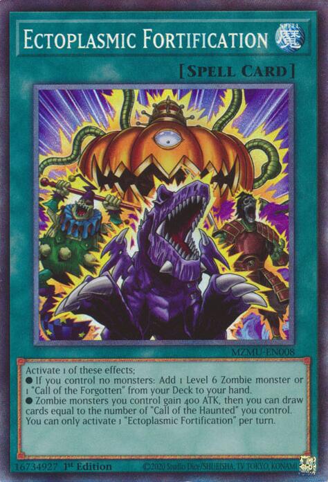 Ectoplasmic Fortification (Collector's Rare) [MZMU-EN008] Collector's Rare | Exor Games Bridgewater