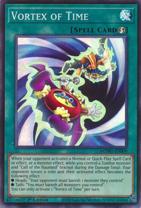 Vortex of Time [MZMU-EN009] Super Rare | Exor Games Bridgewater