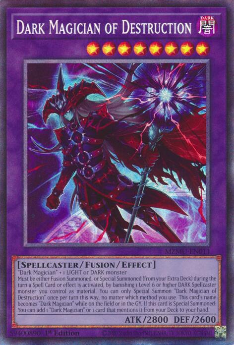 Dark Magician of Destruction (Collector's Rare) [MZMU-EN011] Collector's Rare | Exor Games Bridgewater